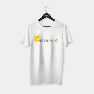 Wolves T-shirt Beyaz - S