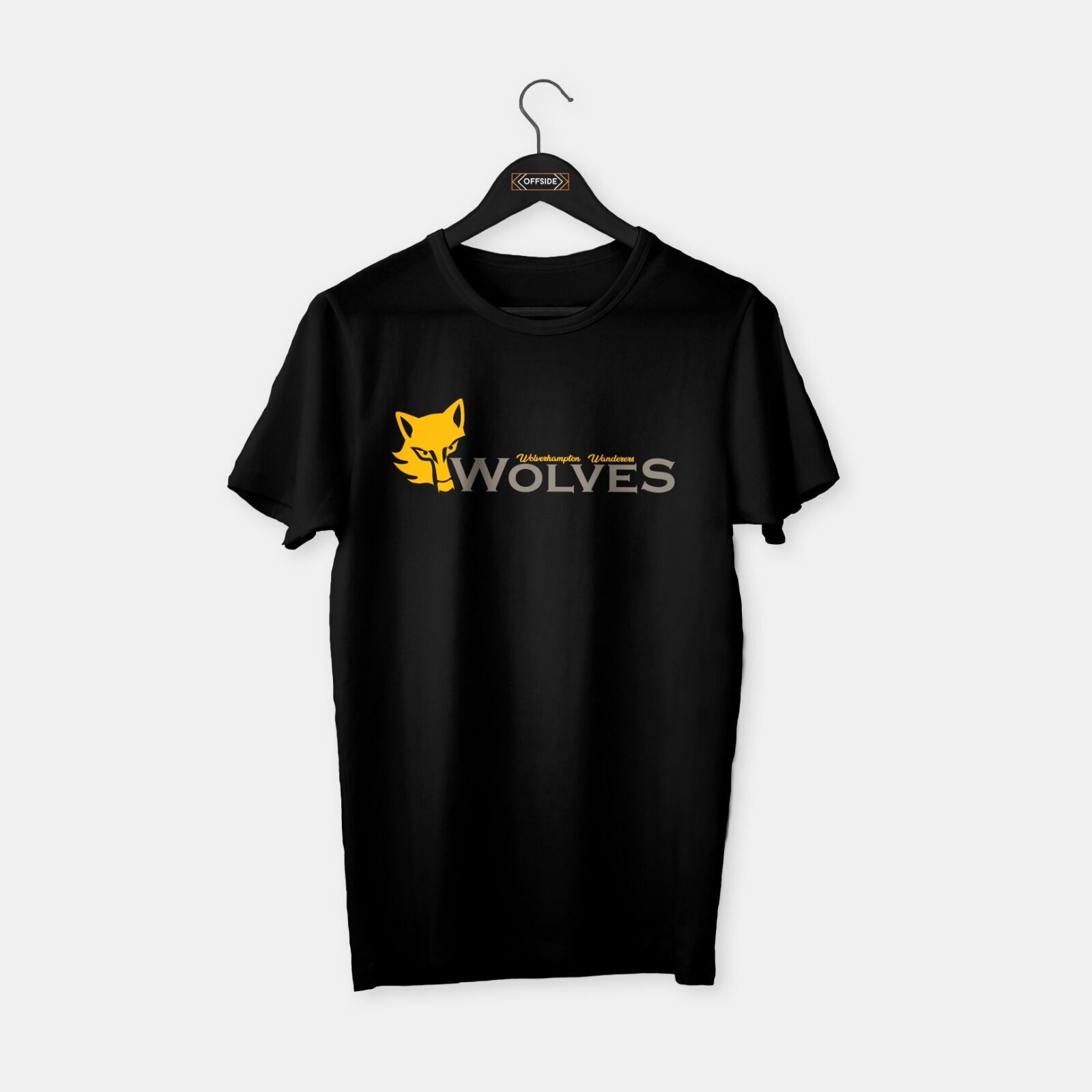 Wolves T-shirt Siyah - M