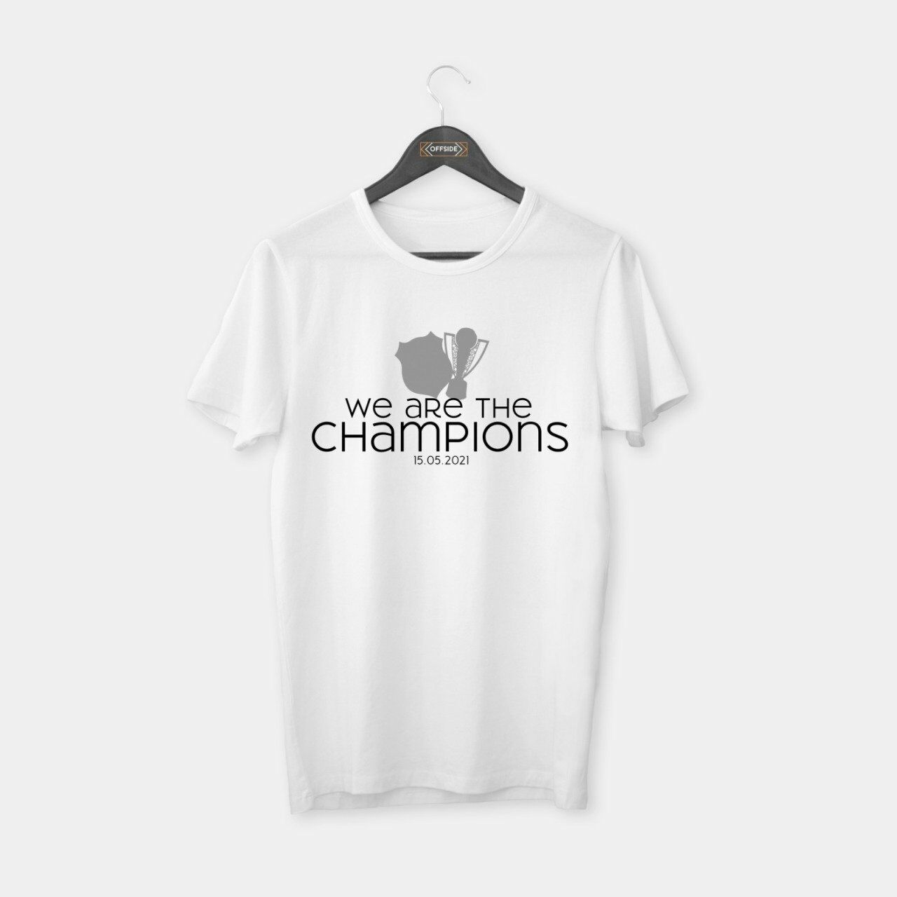 We are the Champions T-shirt Beyaz - M