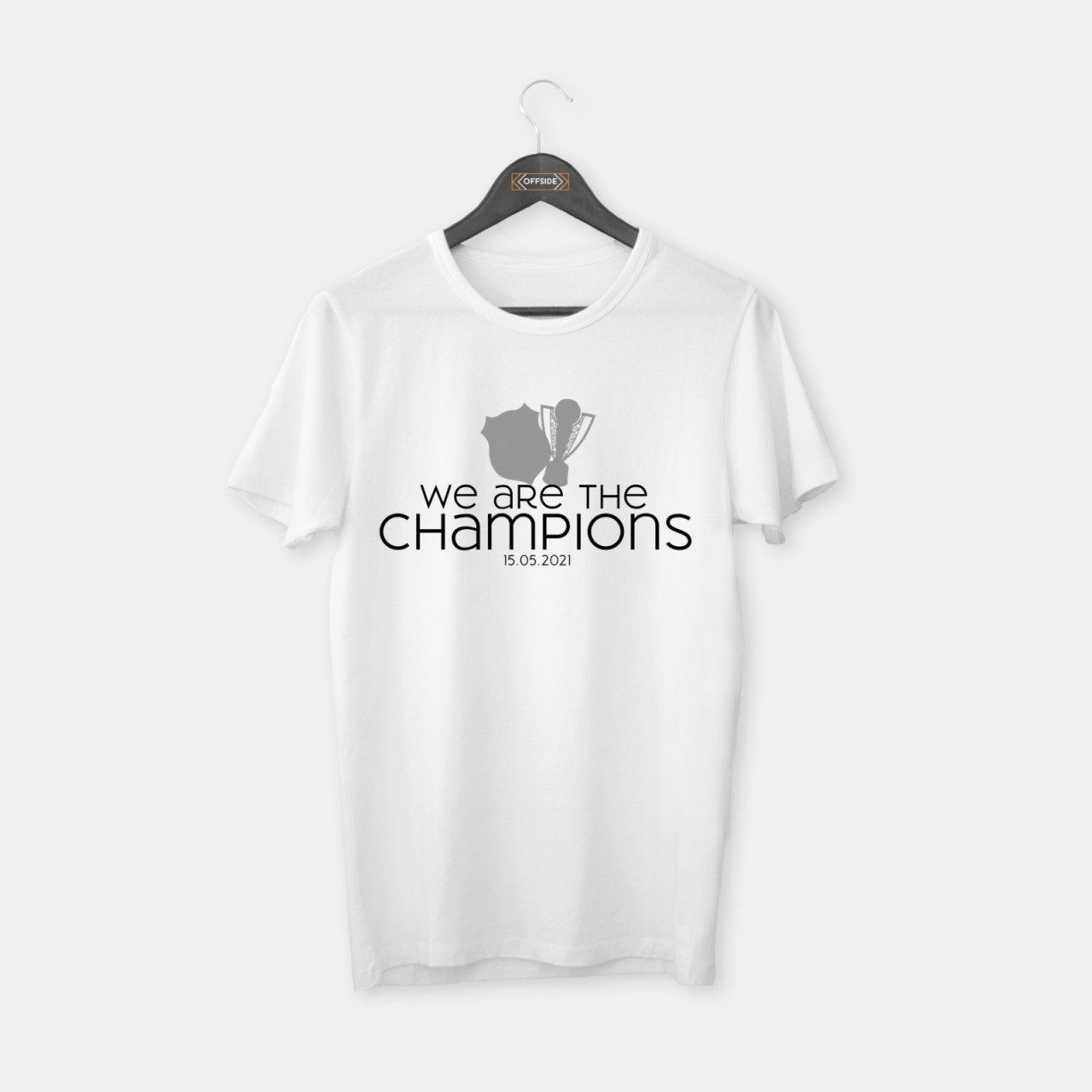 We are the Champions T-shirt Beyaz - XXL