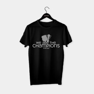 We are the Champions T-shirt Siyah - L