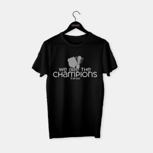 We are the Champions T-shirt Siyah - M