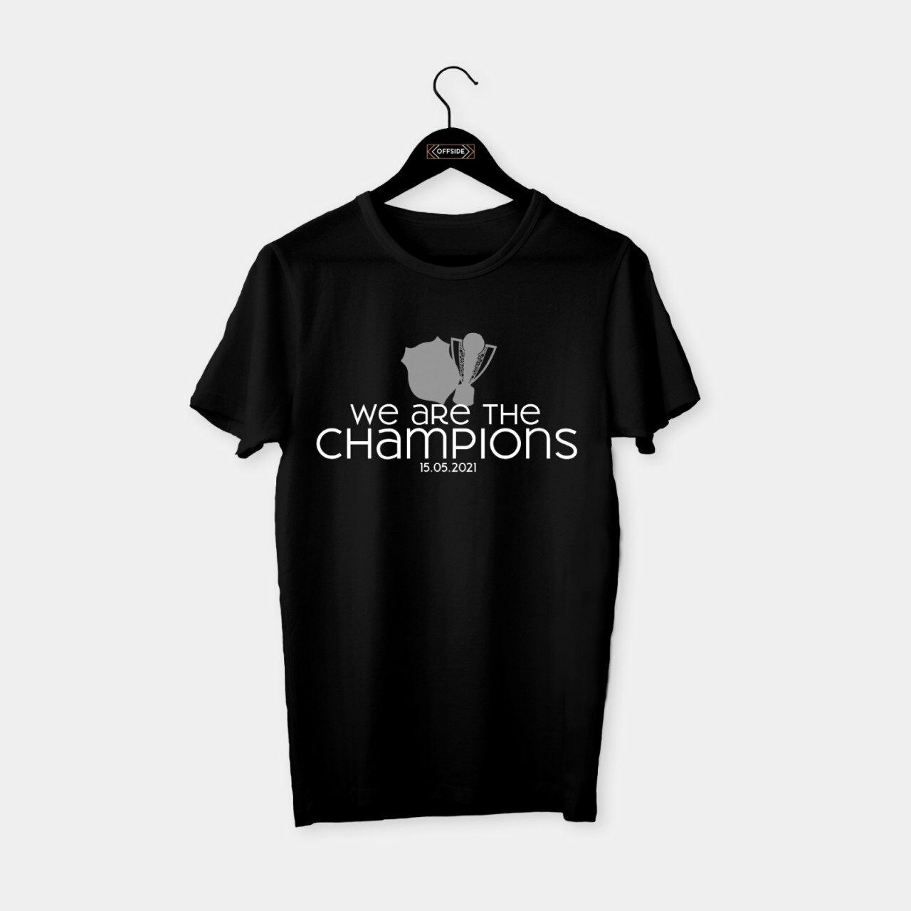 We are the Champions T-shirt Siyah - XXL