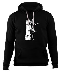 Aboubakar Kapüşonlu Sweatshirt Siyah - M