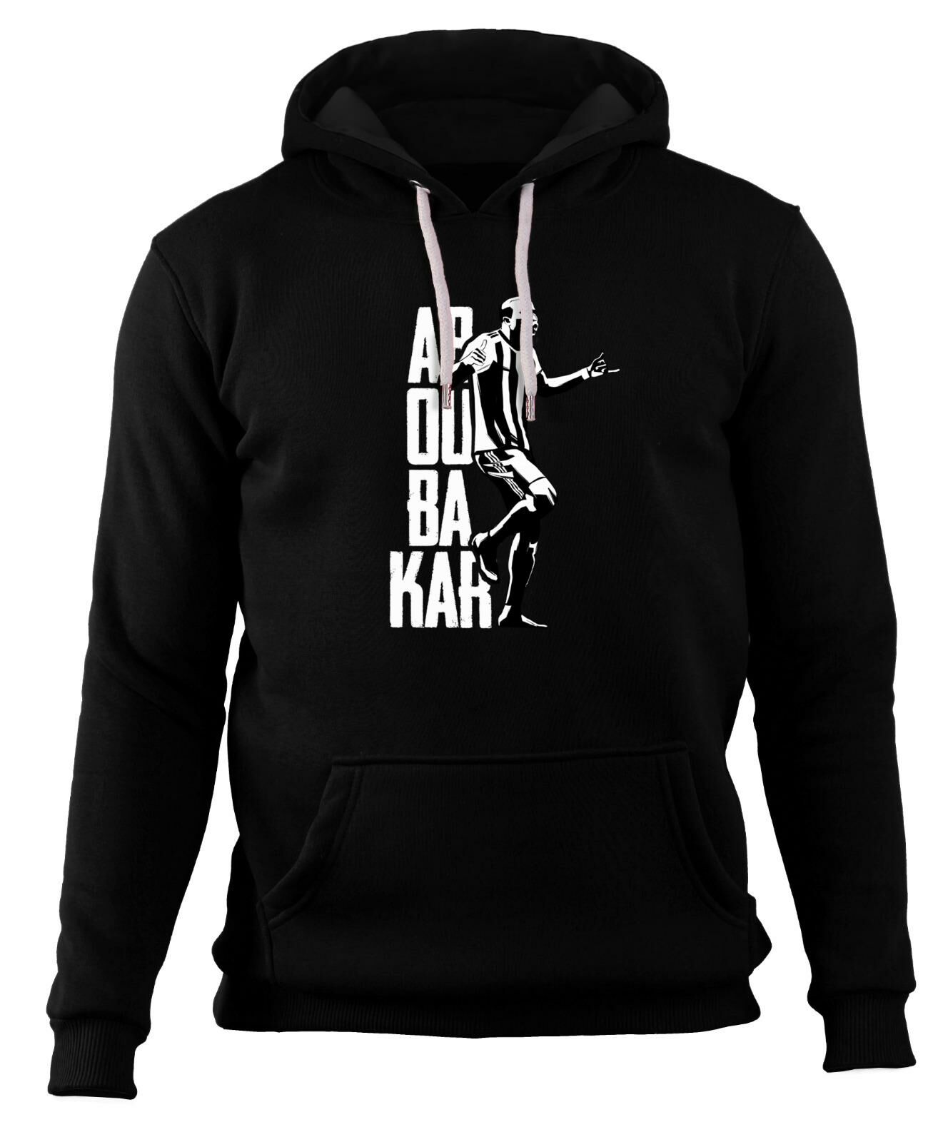 Aboubakar Kapüşonlu Sweatshirt Siyah - L