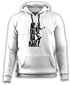 Aboubakar Kapüşonlu Sweatshirt Beyaz - M
