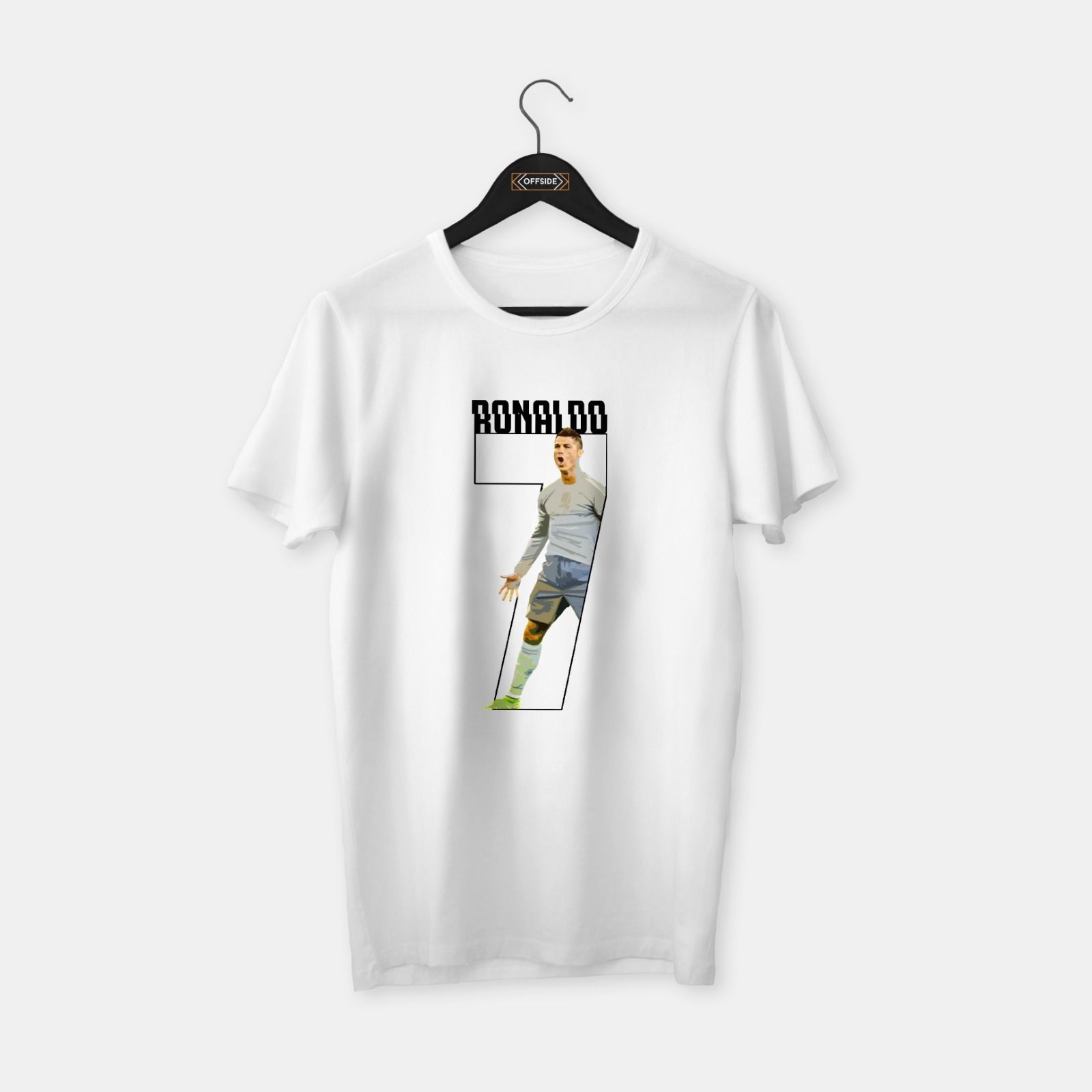 C.Ronaldo T-shirt Beyaz - S