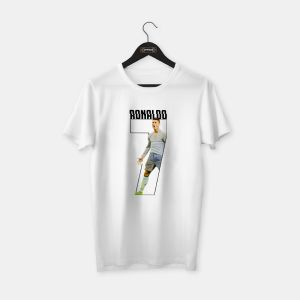 C.Ronaldo T-shirt Beyaz - S