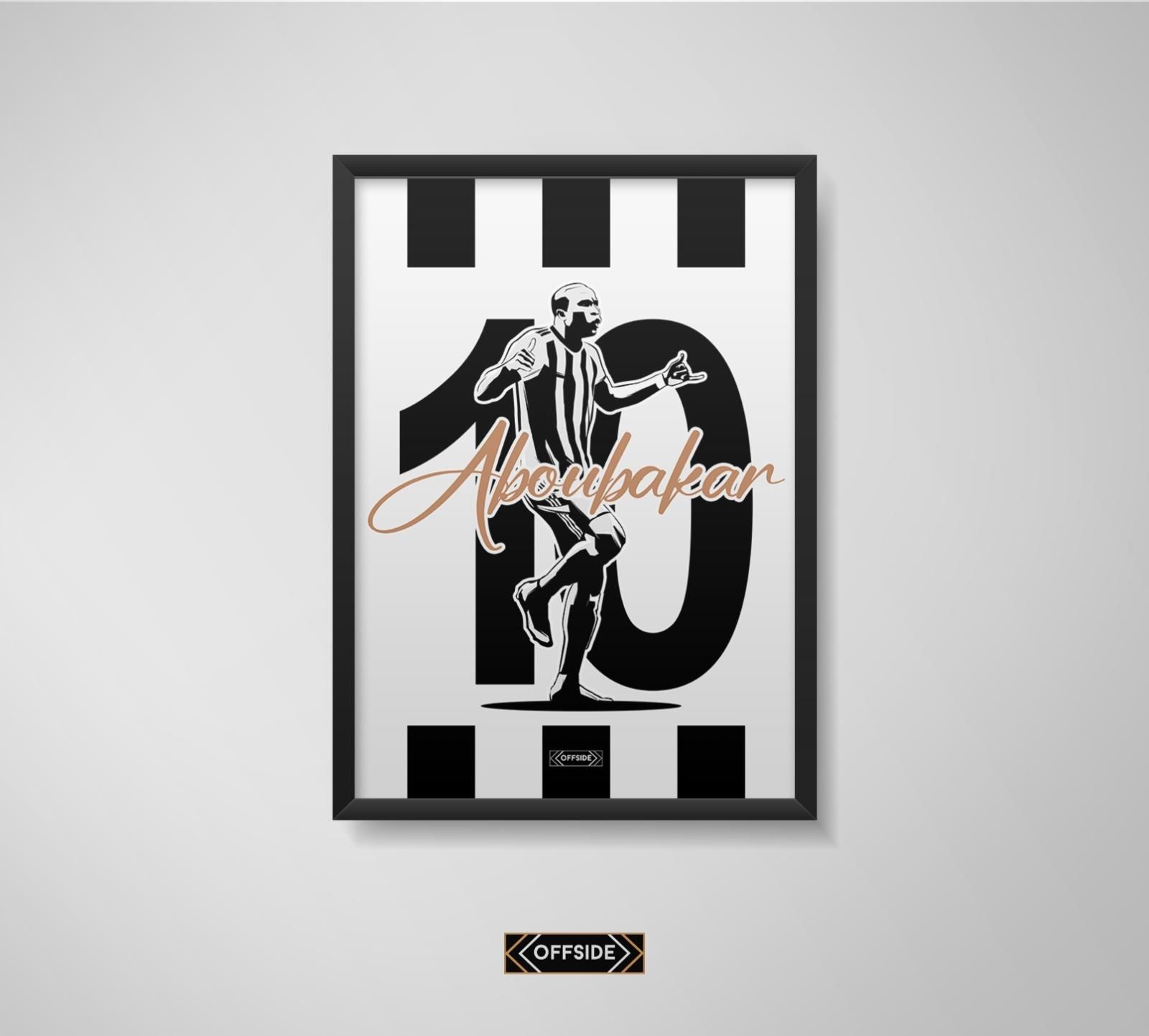 Aboubakar Poster Siyah Çerçeve