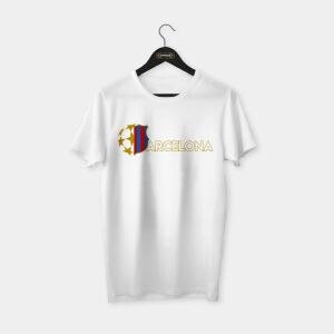 Barcelona 'Champion' T-shirt Beyaz - M