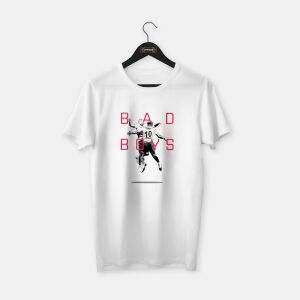 Cenk Tosun & Aboubakar 'Bad Boys' T-shirt Beyaz - XXL