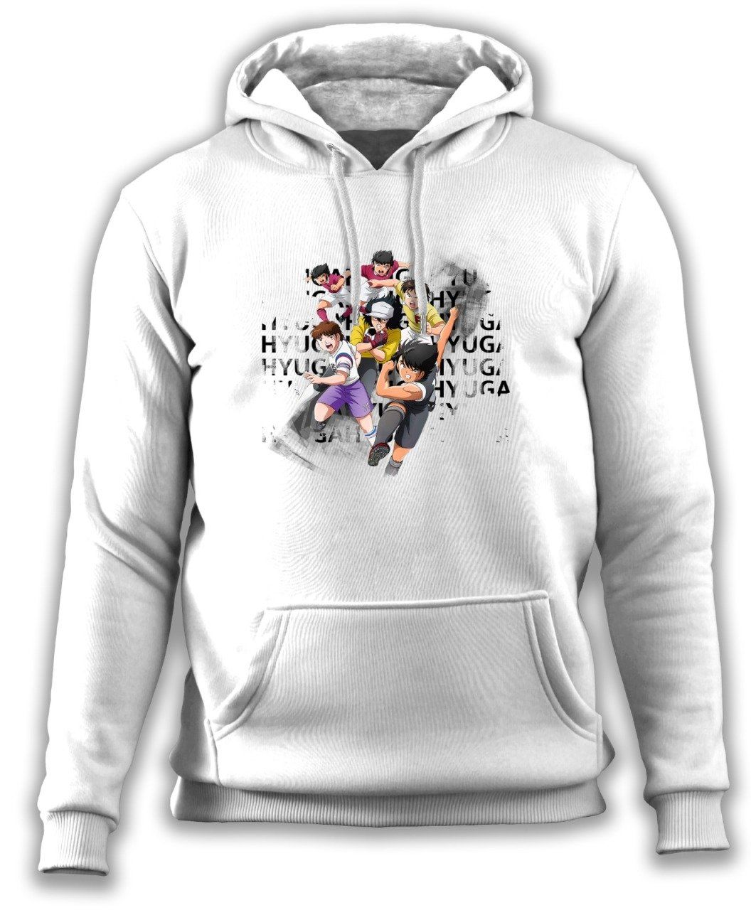 Hyuga & Others Sweatshirt Beyaz - XXL