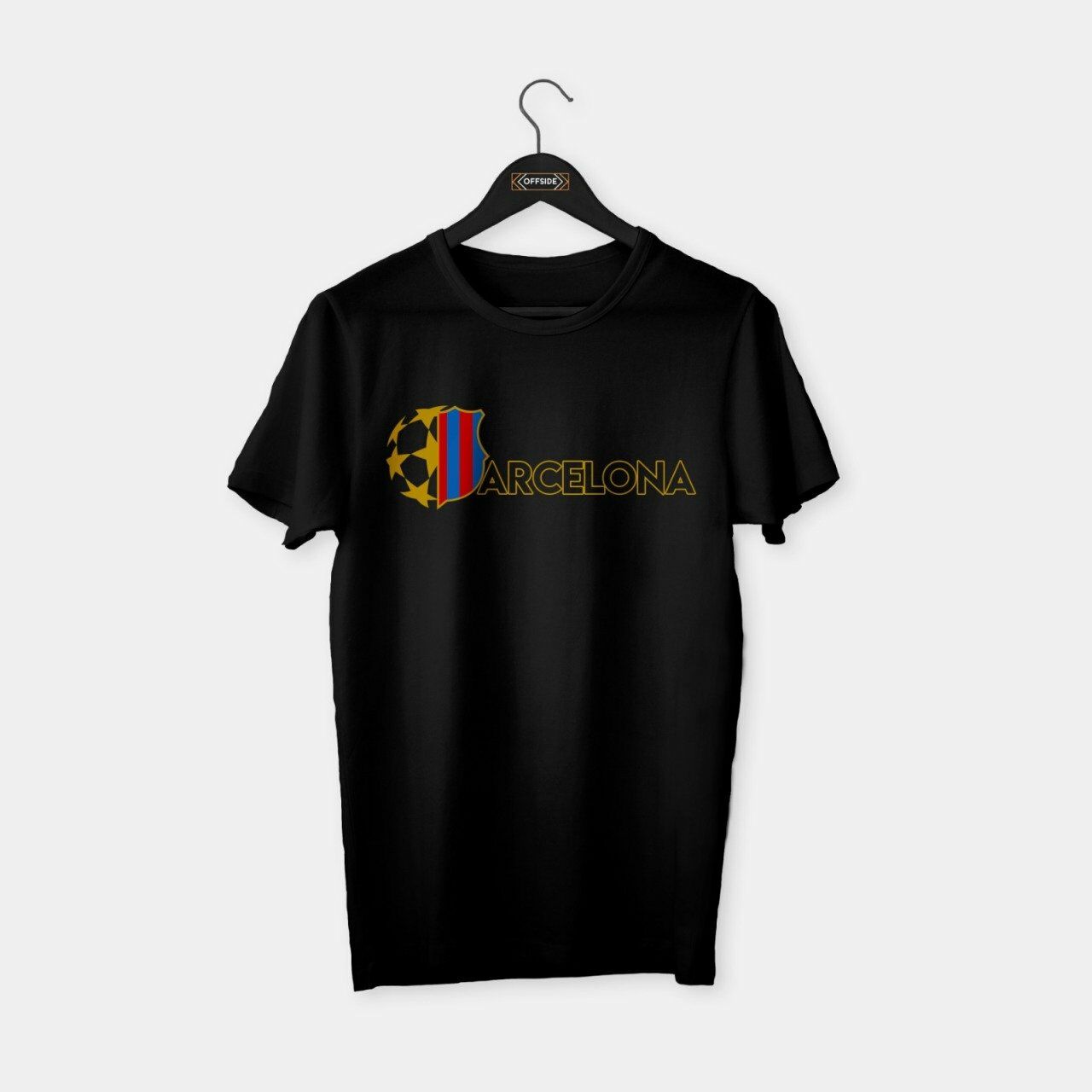 Barcelona 'Champion' T-shirt Siyah - L