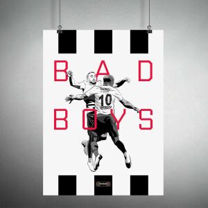 Cenk Tosun & Aboubakar 'Bad Boys' Poster Çerçevesiz