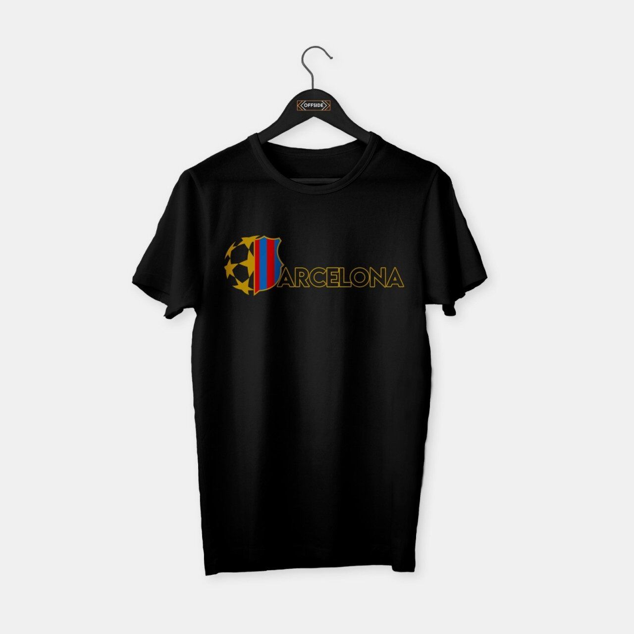Barcelona 'Champion' T-shirt Siyah - S