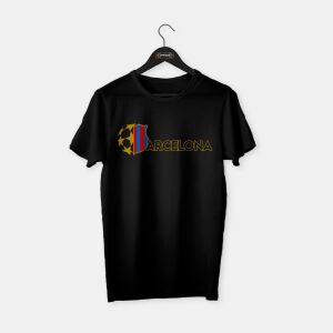 Barcelona 'Champion' T-shirt Siyah - S