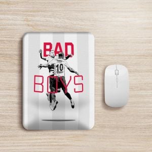 Cenk Tosun & Aboubakar 'Bad Boys' Baskılı Mouse Pad Beyaz