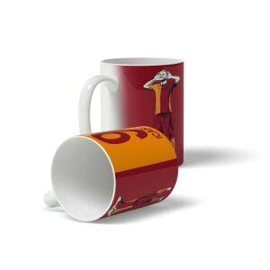 Mauro Icardi Sarı Saçlı Çizim Baskılı Kupa Bardak