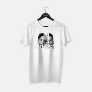 Messi 'Alien' T-shirt Beyaz - XL