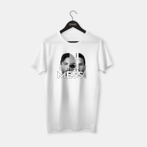 Messi 'Alien' T-shirt Beyaz - XXL