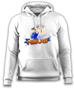 Jun Misugi Sweatshirt Beyaz - L
