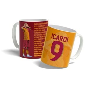 Icardi Aşkın Olayım Şarkı Sözlü Baskılı Kupa Bardak