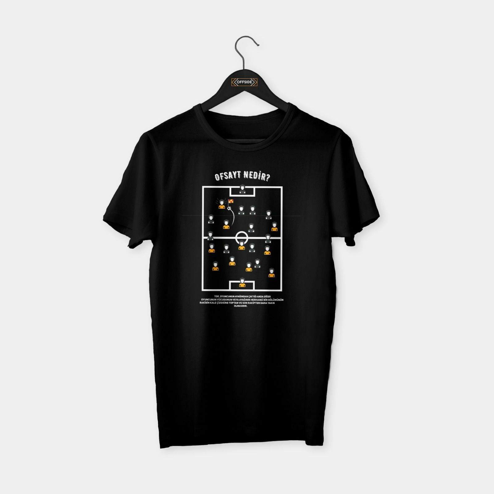 Ofsayt Nedir T-shirt Siyah - M