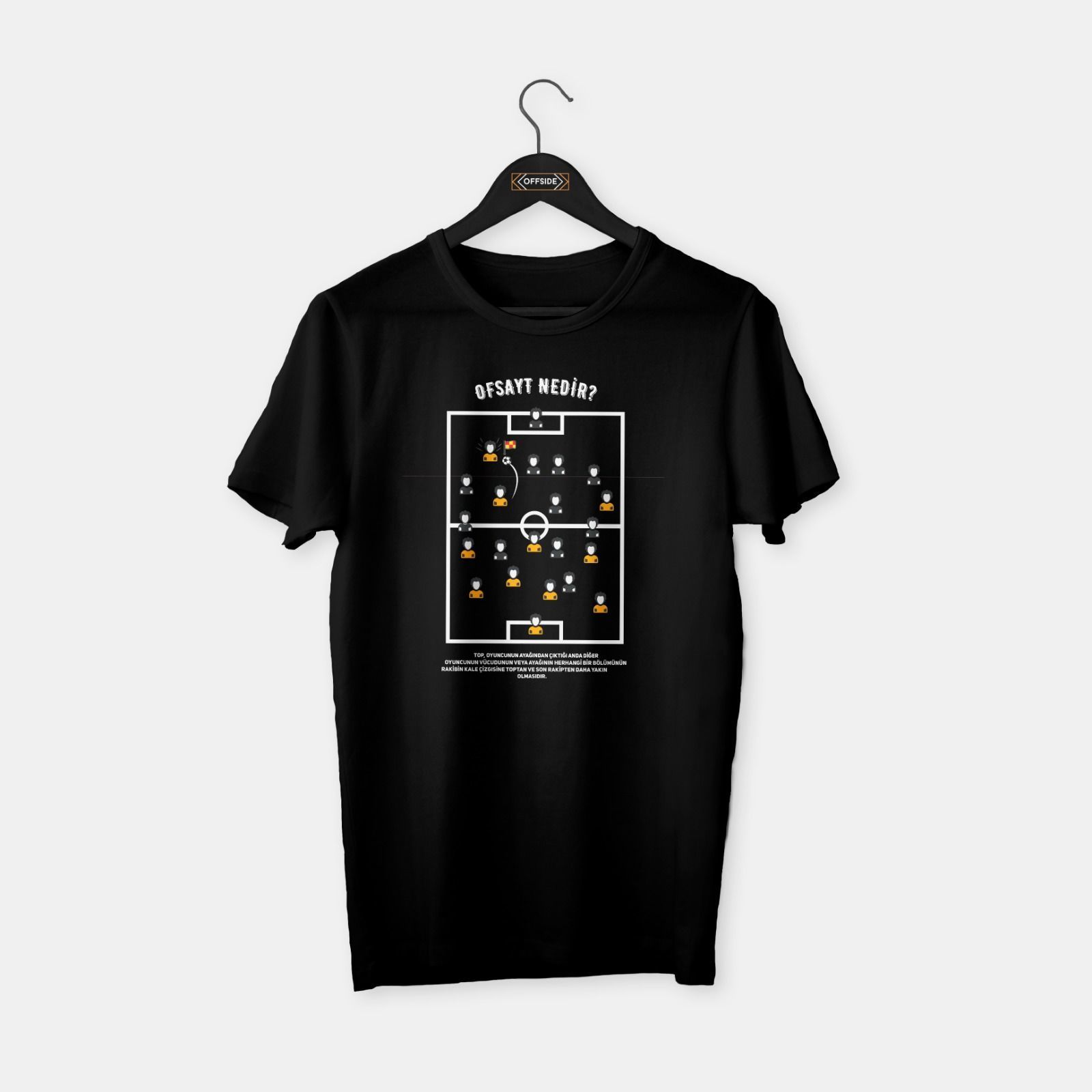 Ofsayt Nedir T-shirt Siyah - XXL
