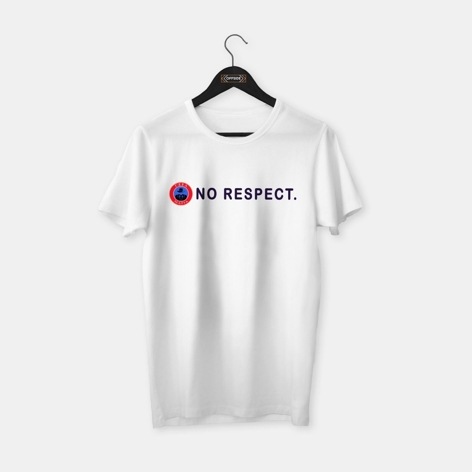 UEFA Mafia T-shirt Beyaz - XXL