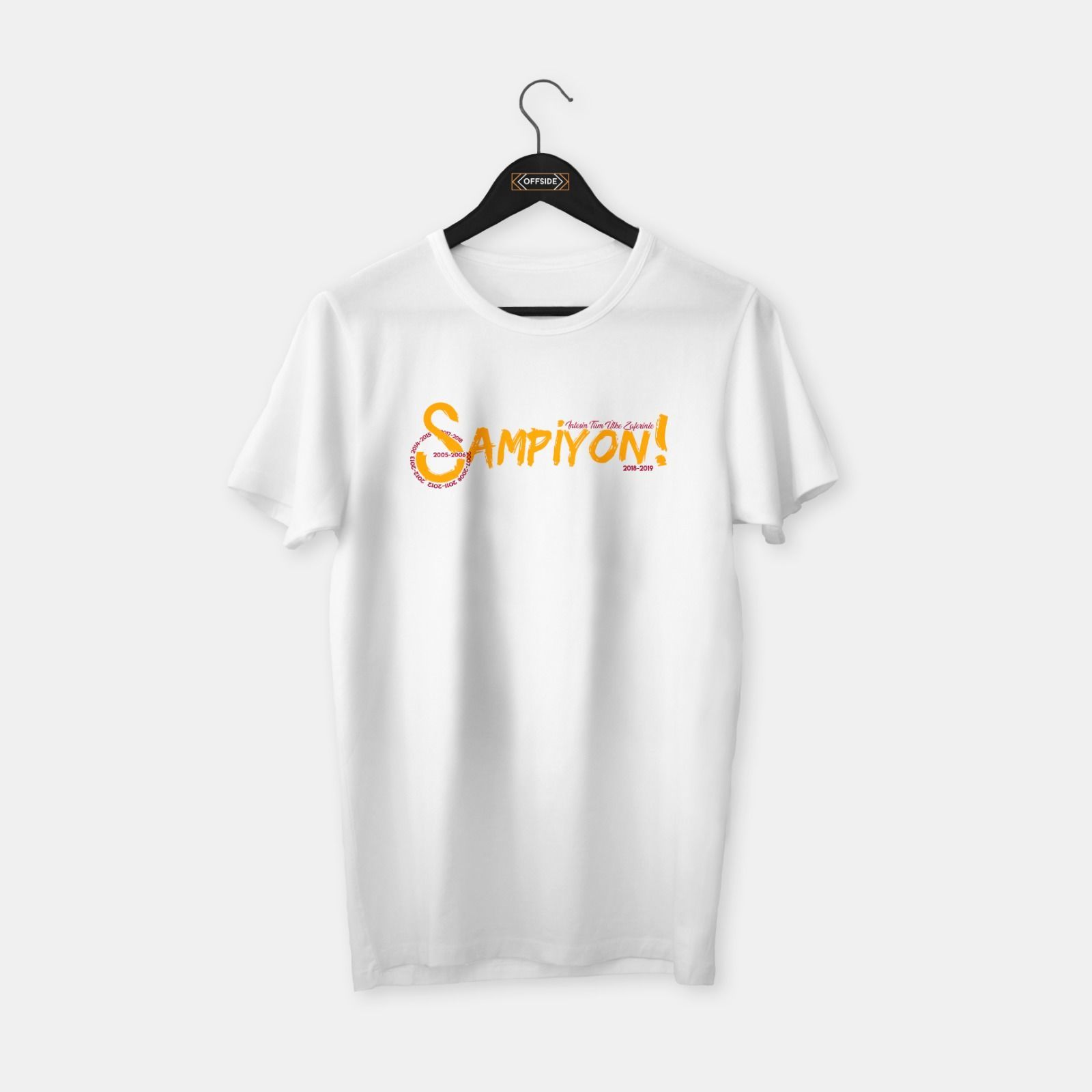 Şampiyon T-shirt Beyaz - L