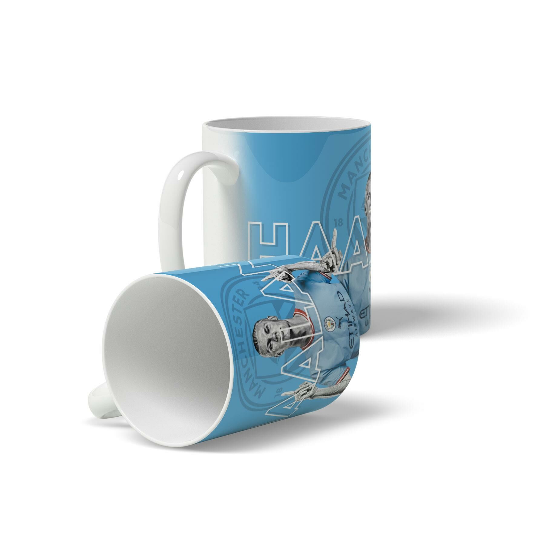 Erling Haaland Manchester City Tasarım Baskılı Kupa Bardak