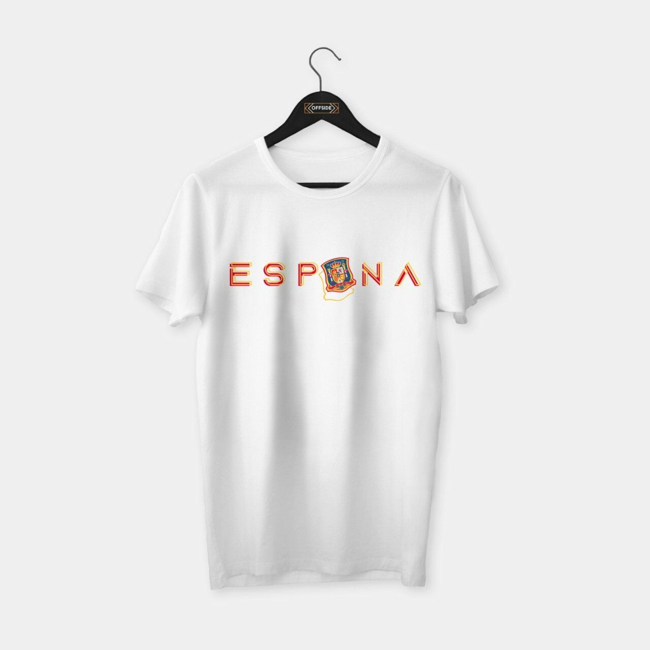 Spain (İspanya) 'Espana' - T-shirt Beyaz - S