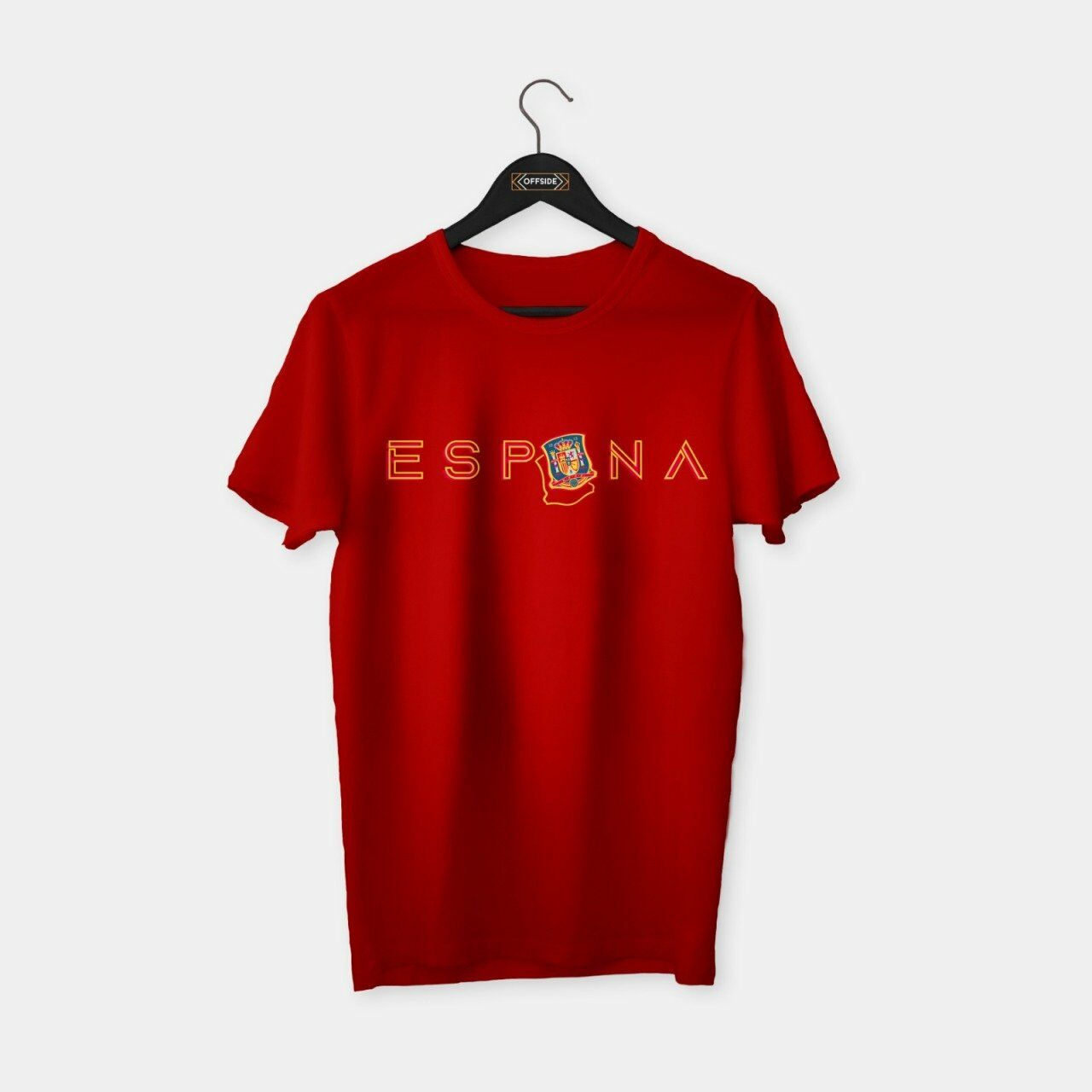 Spain (İspanya) 'Espana' - T-shirt Kırmızı - S