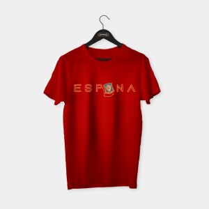 Spain (İspanya) 'Espana' - T-shirt Kırmızı - S