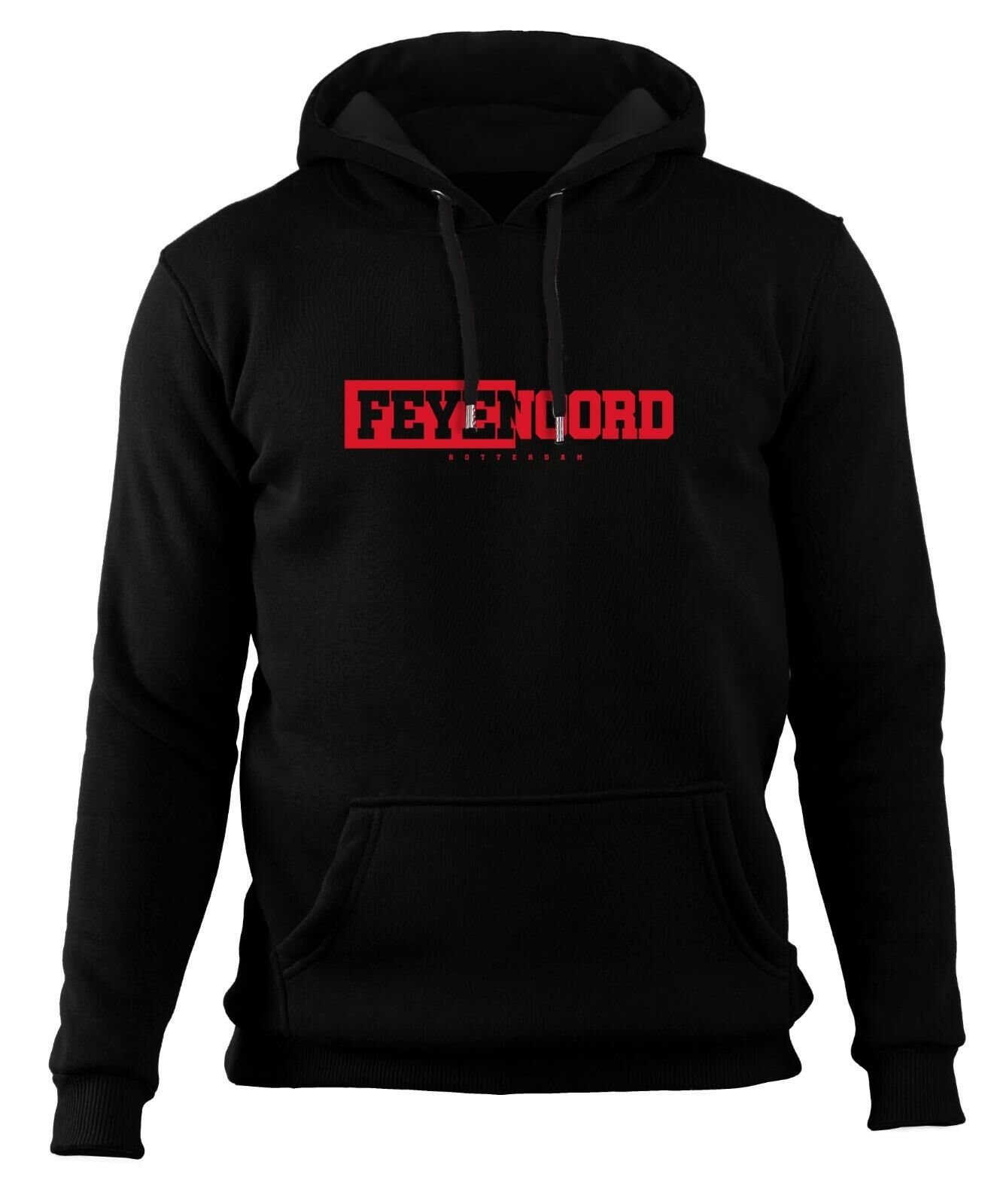 Feyenoord Kapüşonlu Sweatshirt Siyah - L