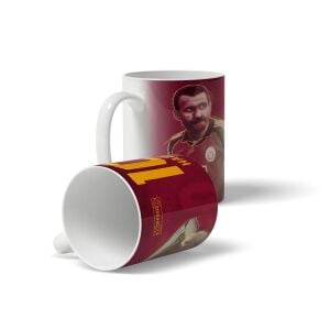 Gheorghe Hagi Dijital Çizim Tasarım Baskılı Kupa Bardak