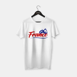 France (Fransa) II T-shirt Beyaz - XXL