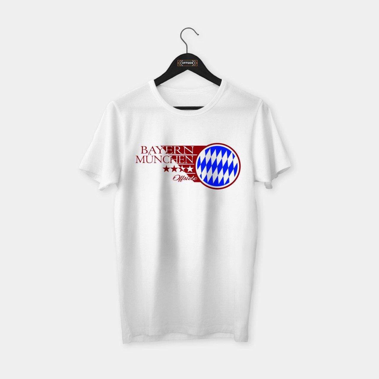 Bayern T-shirt Beyaz - L