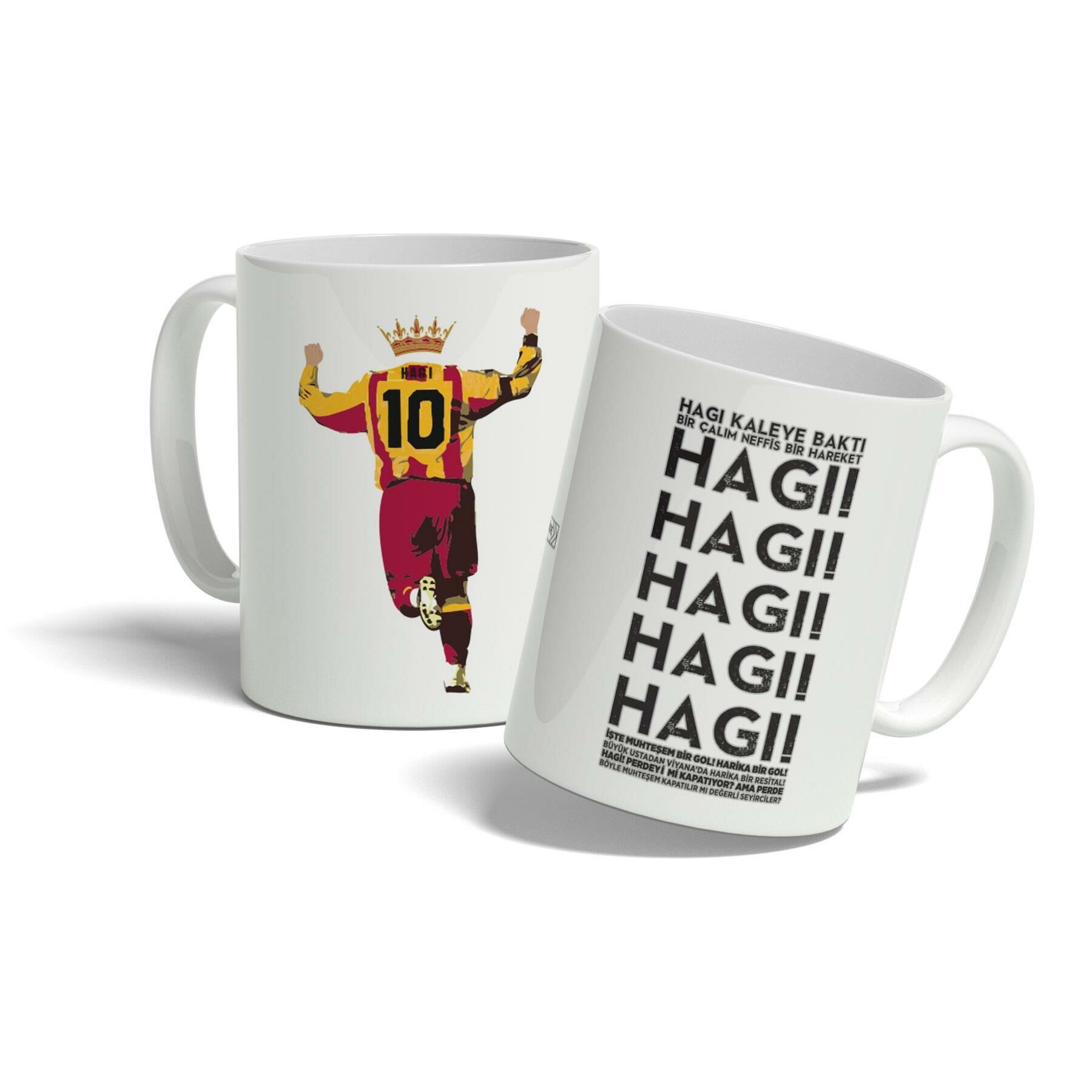 Gheorghe Hagi Baskılı Kupa Bardak