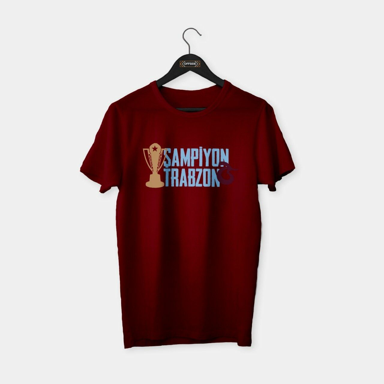 Şampiyon Trabzon T-shirt Bordo - XL