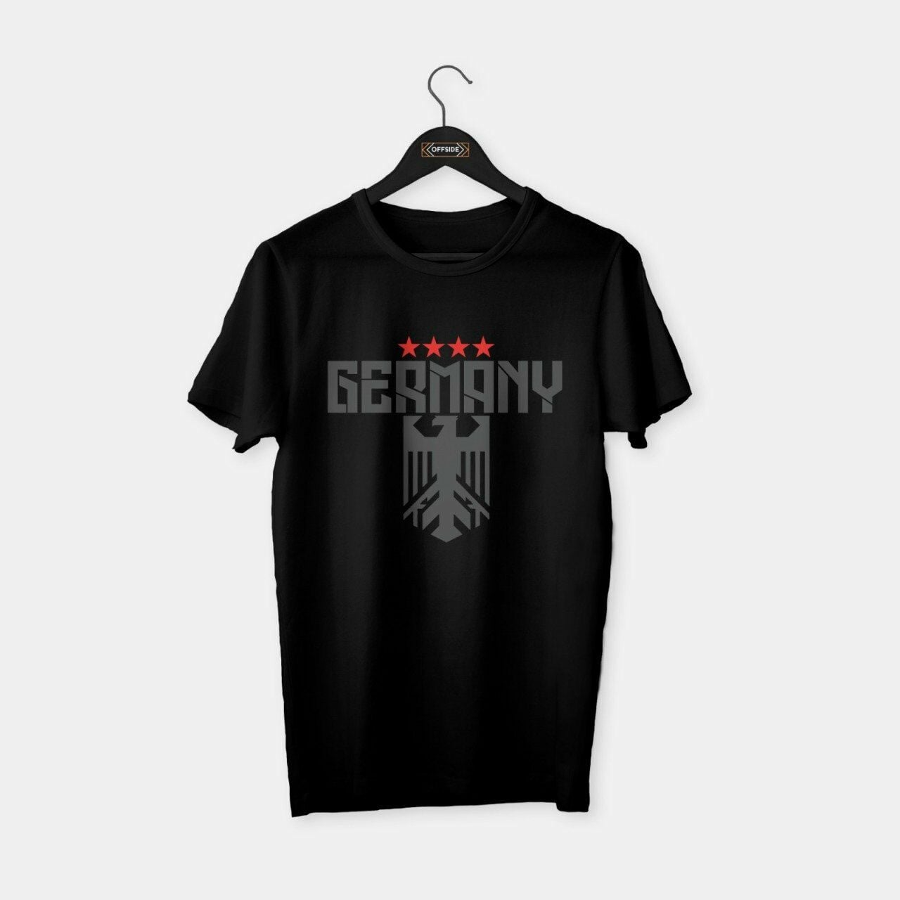 Germany (Almanya) II T-shirt Siyah - XXL