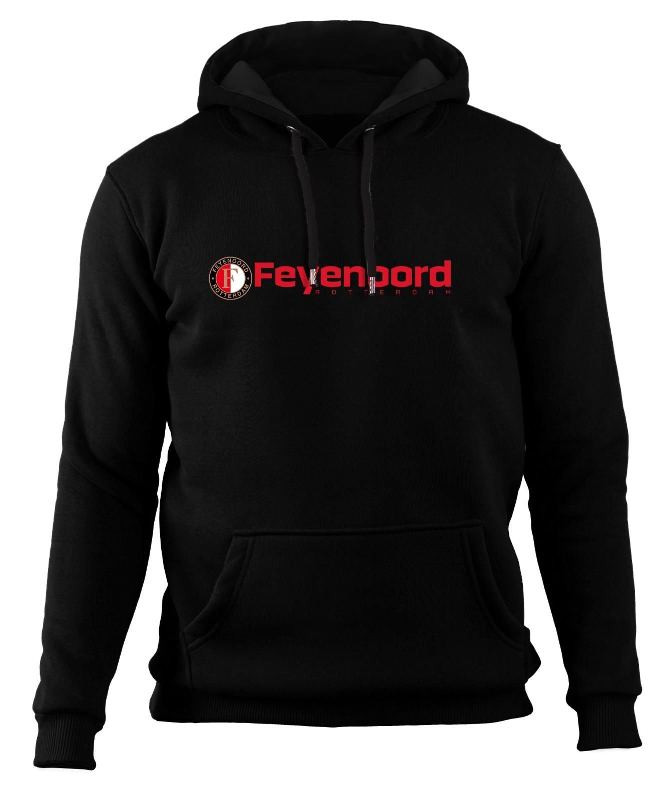 Feyenoord II Kapüşonlu Sweatshirt Siyah - XXL