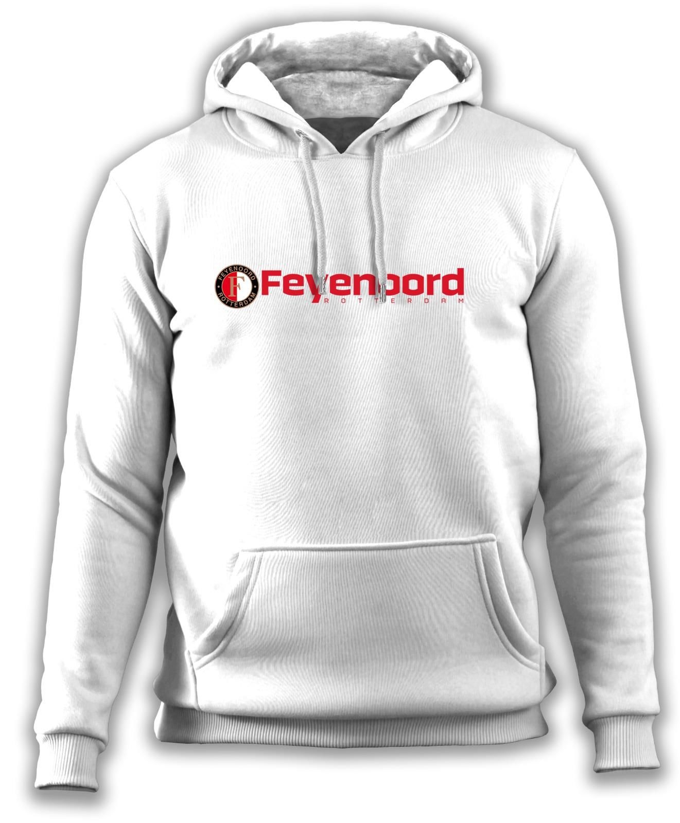 Feyenoord II Kapüşonlu Sweatshirt Beyaz - XL