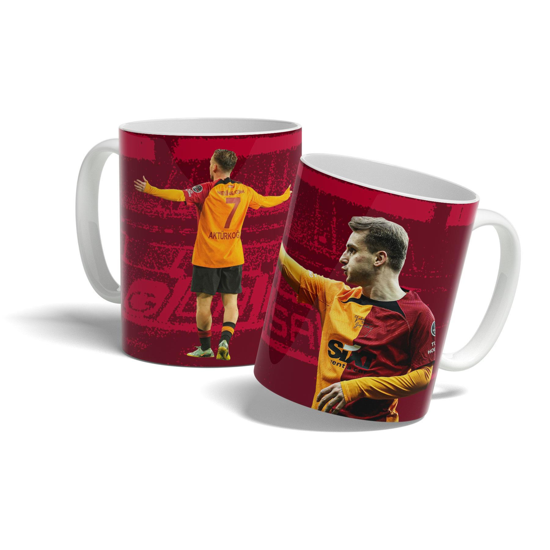 Kerem Aktürkoğlu Baskılı Kırmızı Kupa Bardak