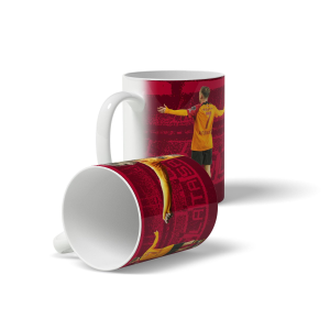 Kerem Aktürkoğlu Baskılı Kırmızı Kupa Bardak