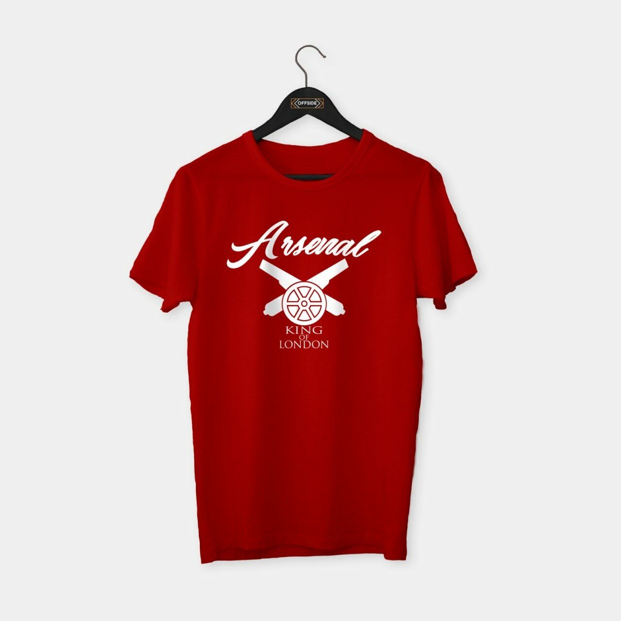 Arsenal 'the King of London' T-shirt Kırmızı - S