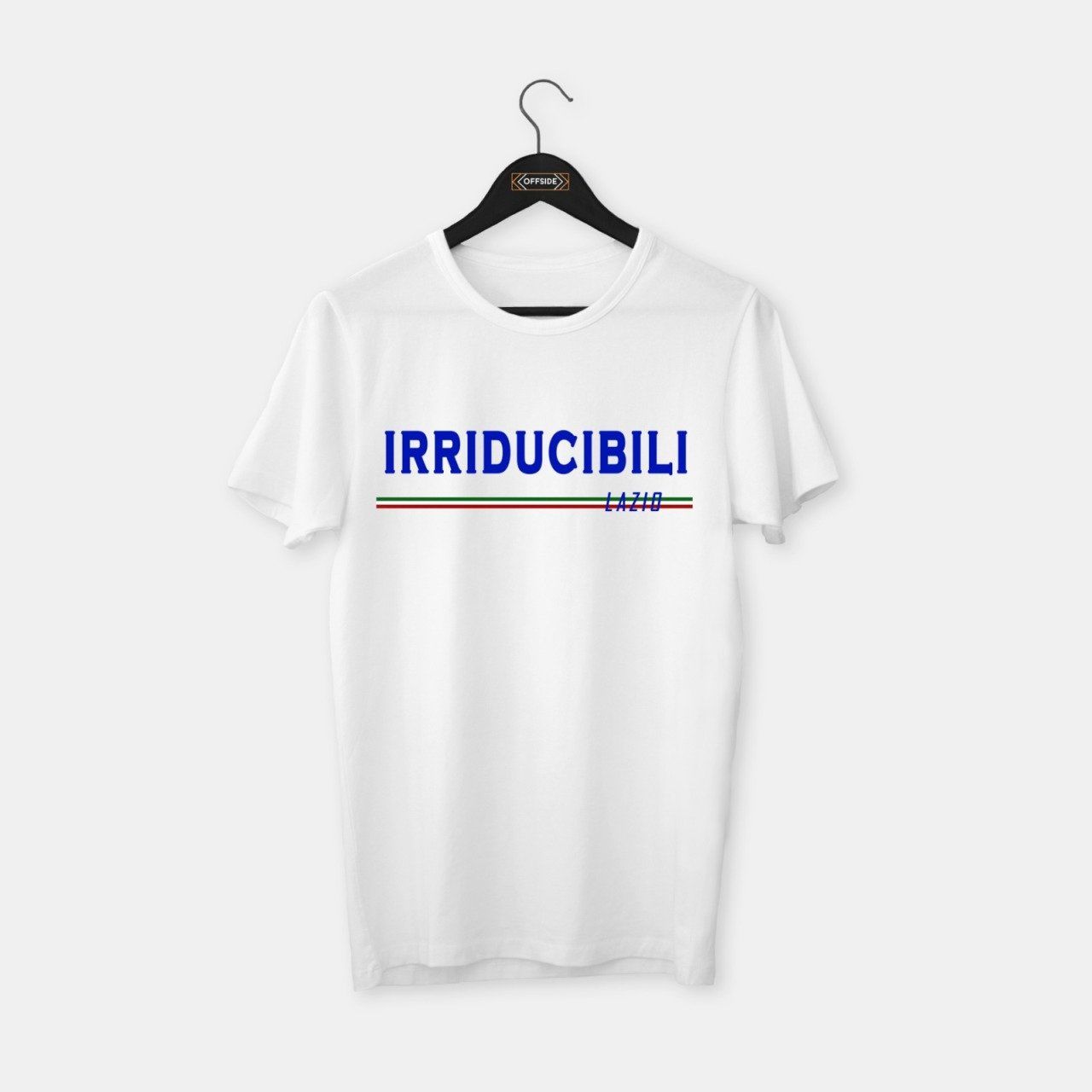 Lazio 'Irriducibili' T-shirt Beyaz - XL