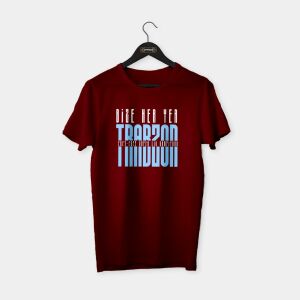 Bize Her Yer Trabzon T-shirt Bordo - S