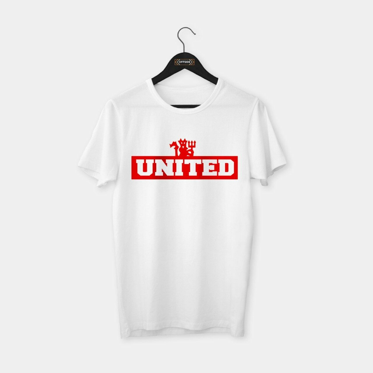 Manchester United - Manchester 'United' T-shirt Beyaz - XXL