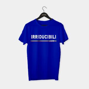 Lazio 'Irriducibili' T-shirt Sax Mavi - XL